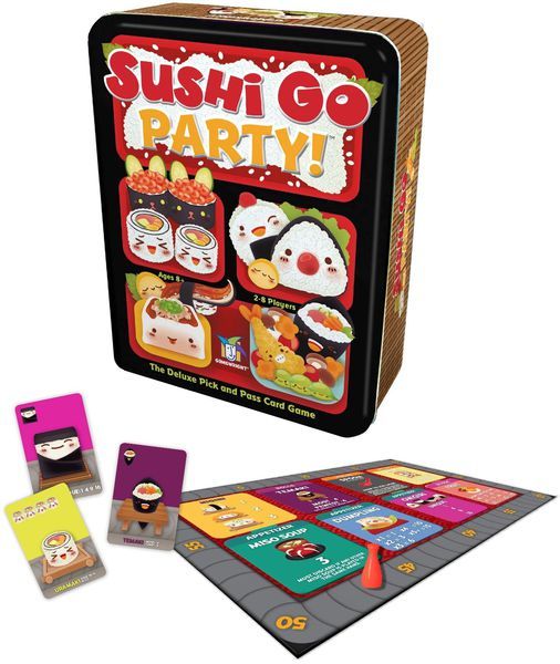 sushigo桌游,适合深夜玩的桌游