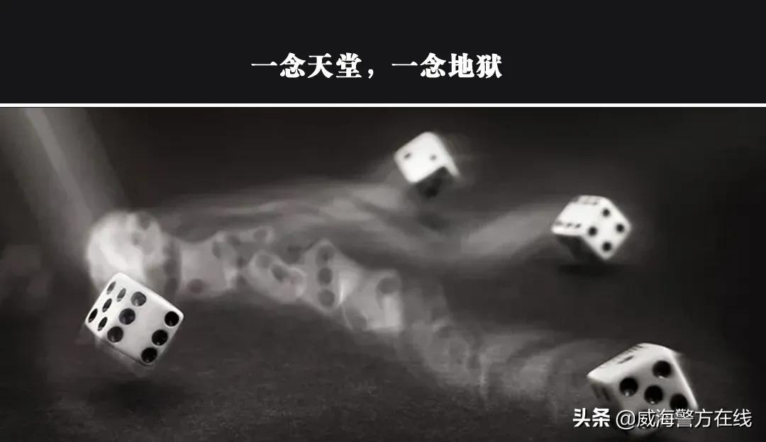 赌博永远赢不了,网络赌博的结果就是死路一条