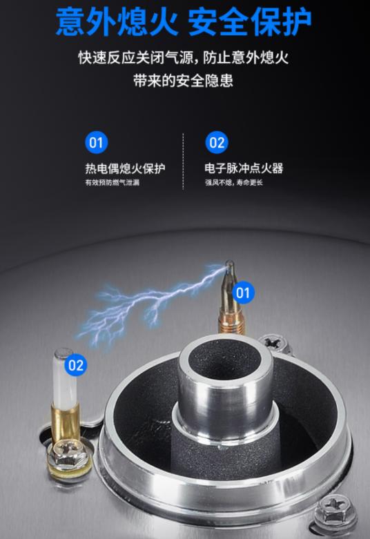 莱普帝斯燃气灶不沾油污款,莱普帝斯燃气灶