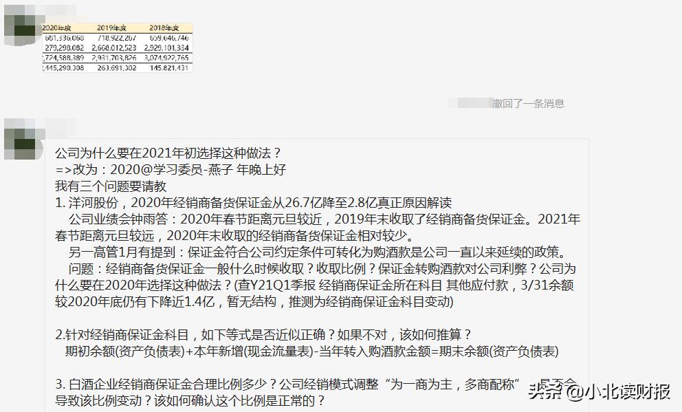 通过经销商保证金这一个科目，我发现了洋河背后的秘密