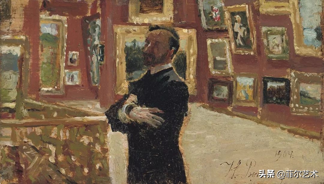 画家列宾作品欣赏,俄罗斯现实主义画家列宾及其作品
