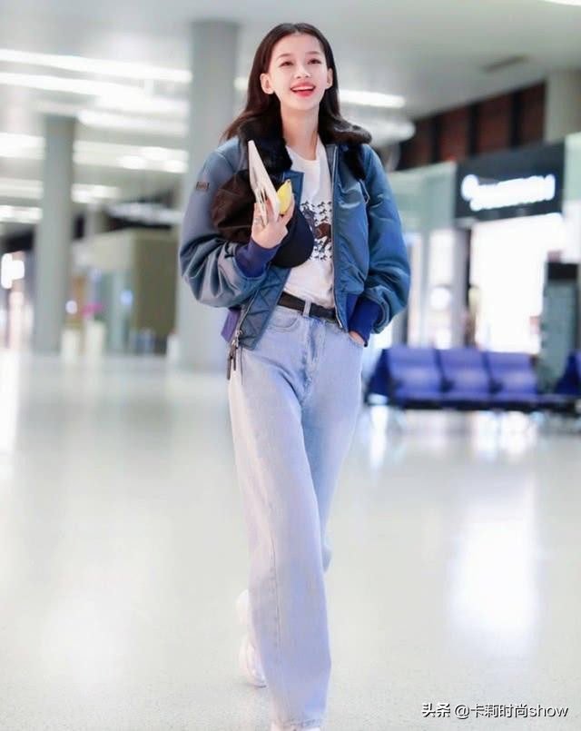 孙怡脸长宽多少厘米,孙怡真人很瘦的照片