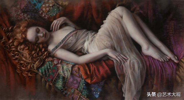 蒂娜斯普拉特油画欣赏,英国女画家蒂娜斯普拉特