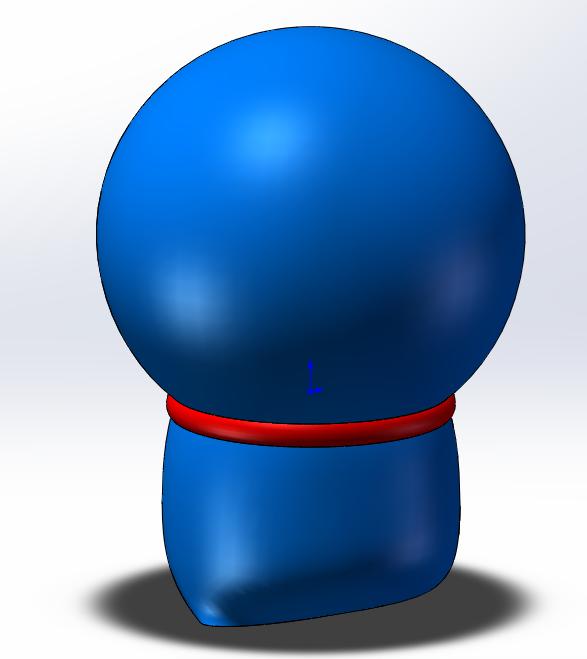 哆啦a梦3d建模教程solidworks,3d建模制作哆啦a梦地图