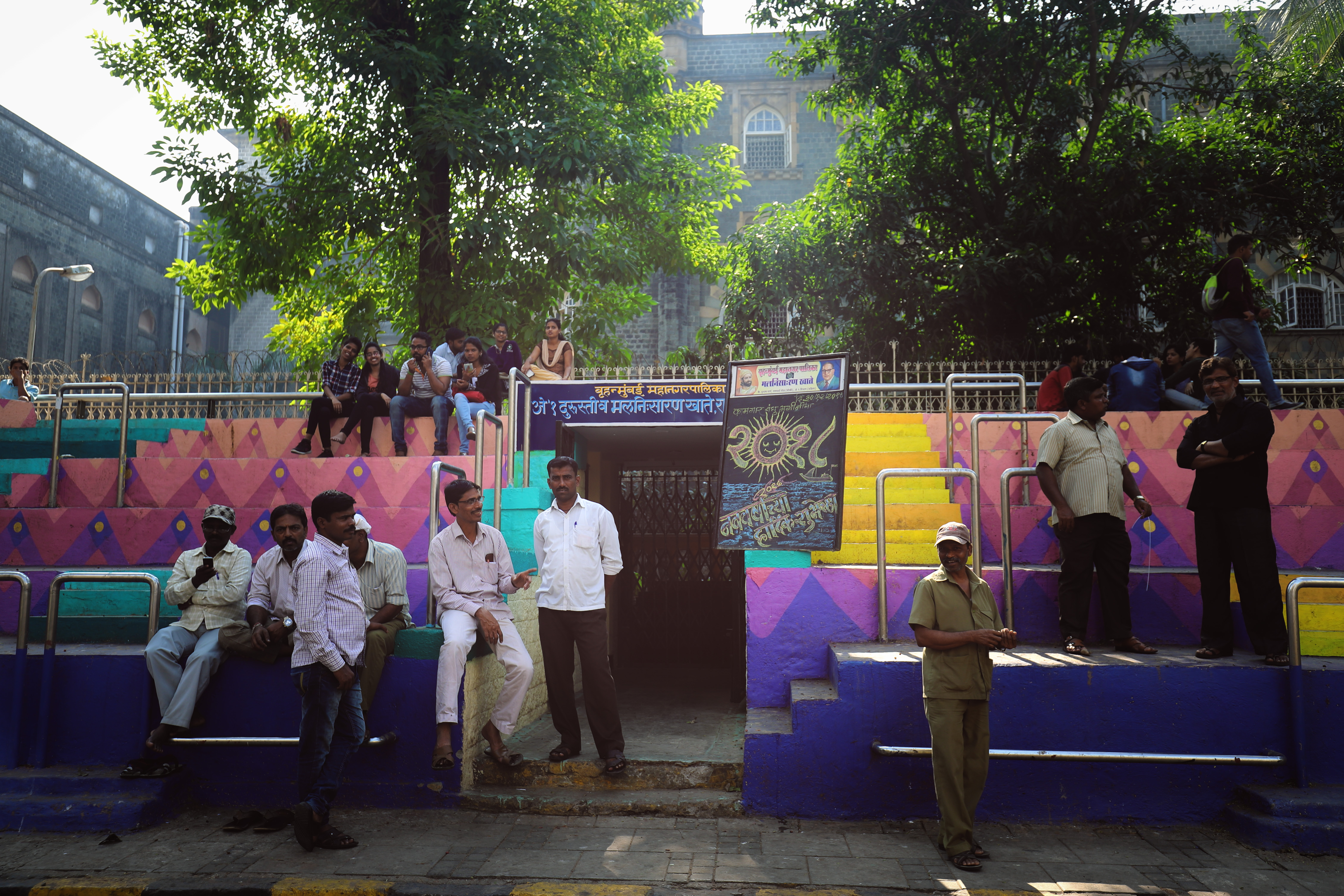 孟买外滩,印度孟买跨年