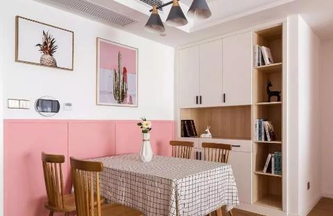 青春少艾甜而不腻的家！力高110㎡北欧风