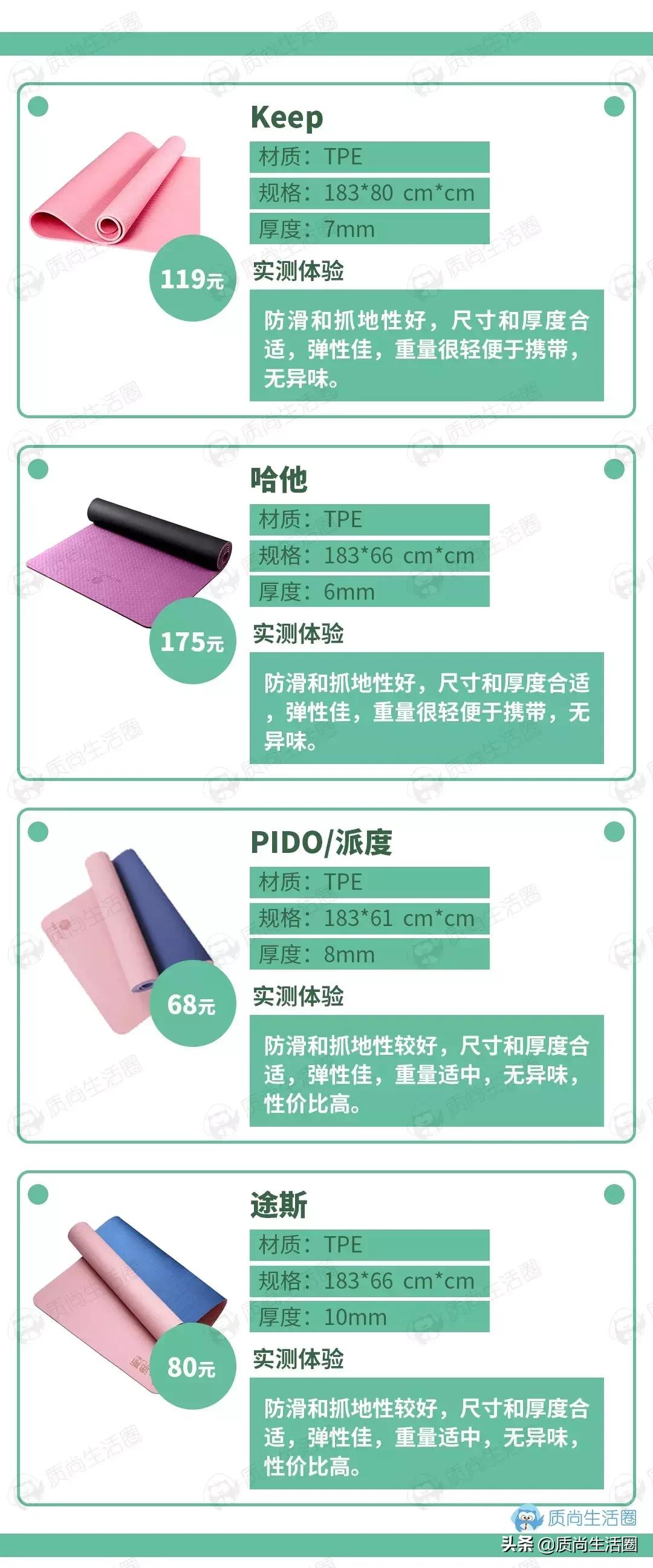 户外初学者买瑜伽垫薄好还是厚好,瑜伽垫材质区别大揭秘