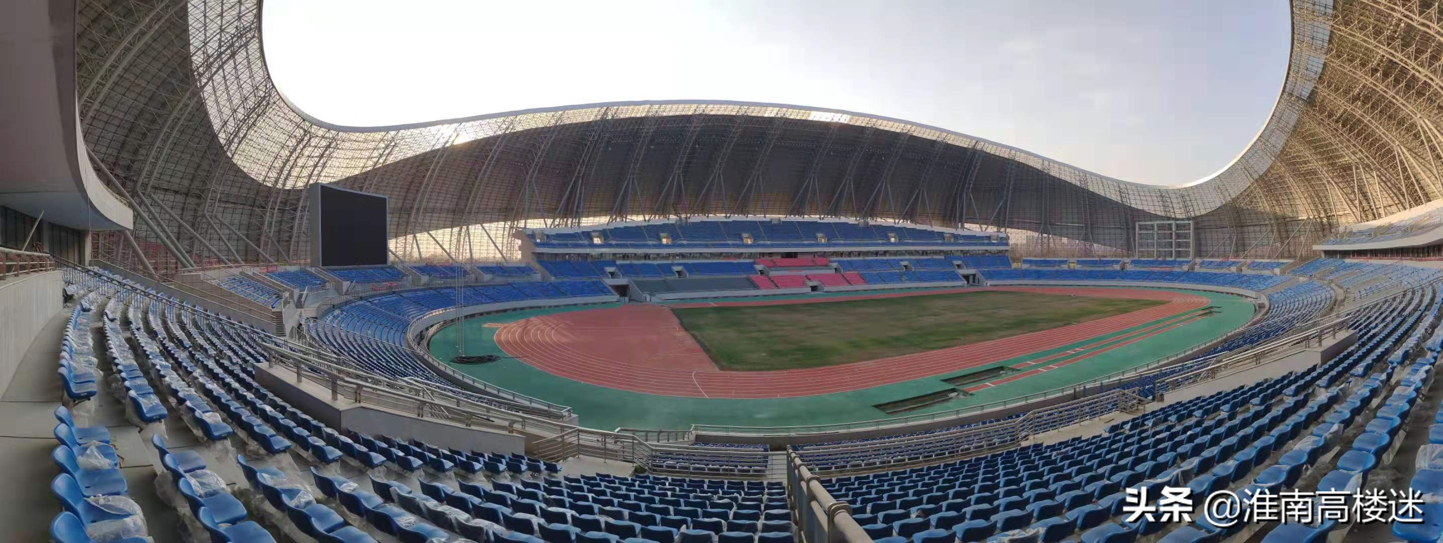 淮南奥体中心板块,淮南奥体中心建筑面积