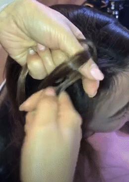 别再披头发了这3款扎发才好看,半披长发怎么扎好看