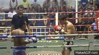 泰拳和踢拳的对决,泰拳vs拳击无规则