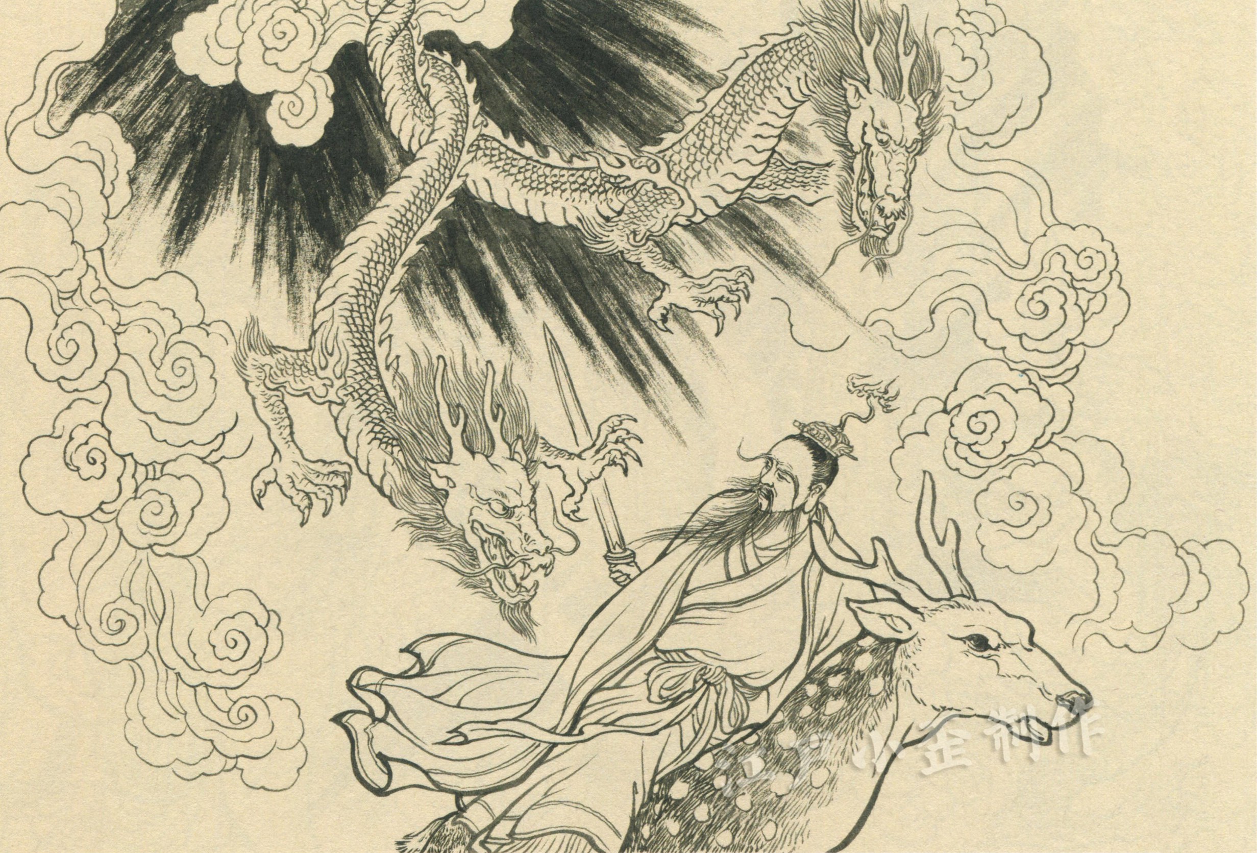 武财神赵公明的图片,赵公明财神爷的神话故事