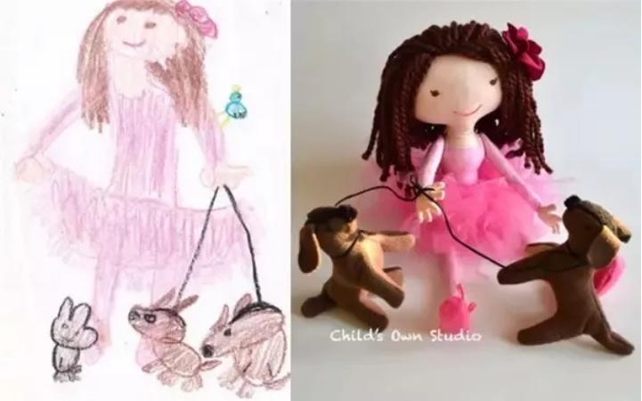 创意儿童玩偶教程,小熊玩偶手工