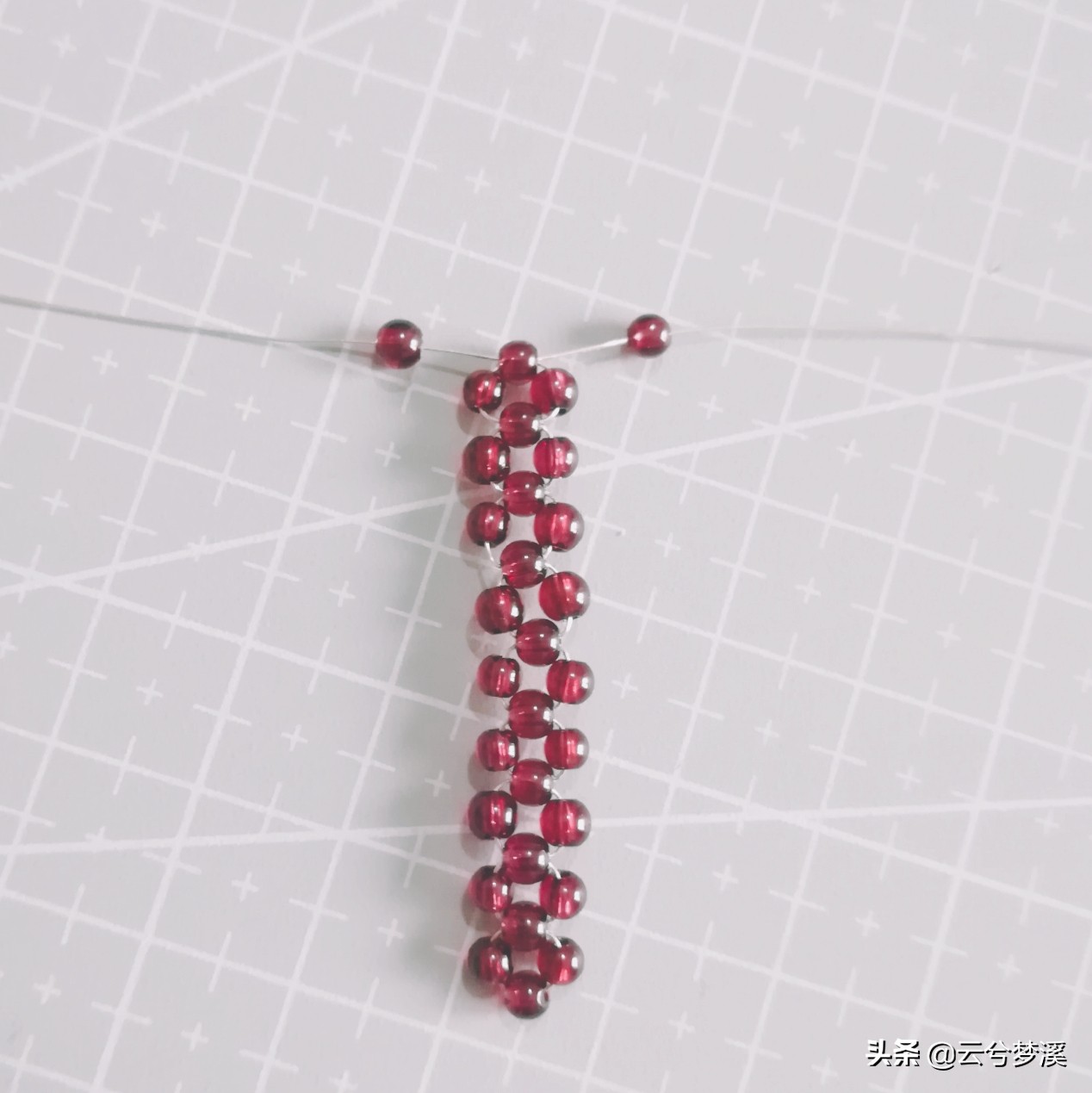 简单的手工串珠制作戒指,串珠戒指最简单的教程不用胶水