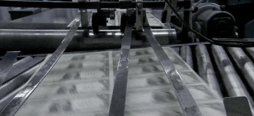 钞票造纸,钞票纸张生产工艺流程