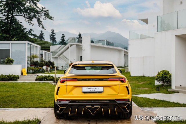 暴力魔改兰博基尼,mansory迈莎锐改布加迪