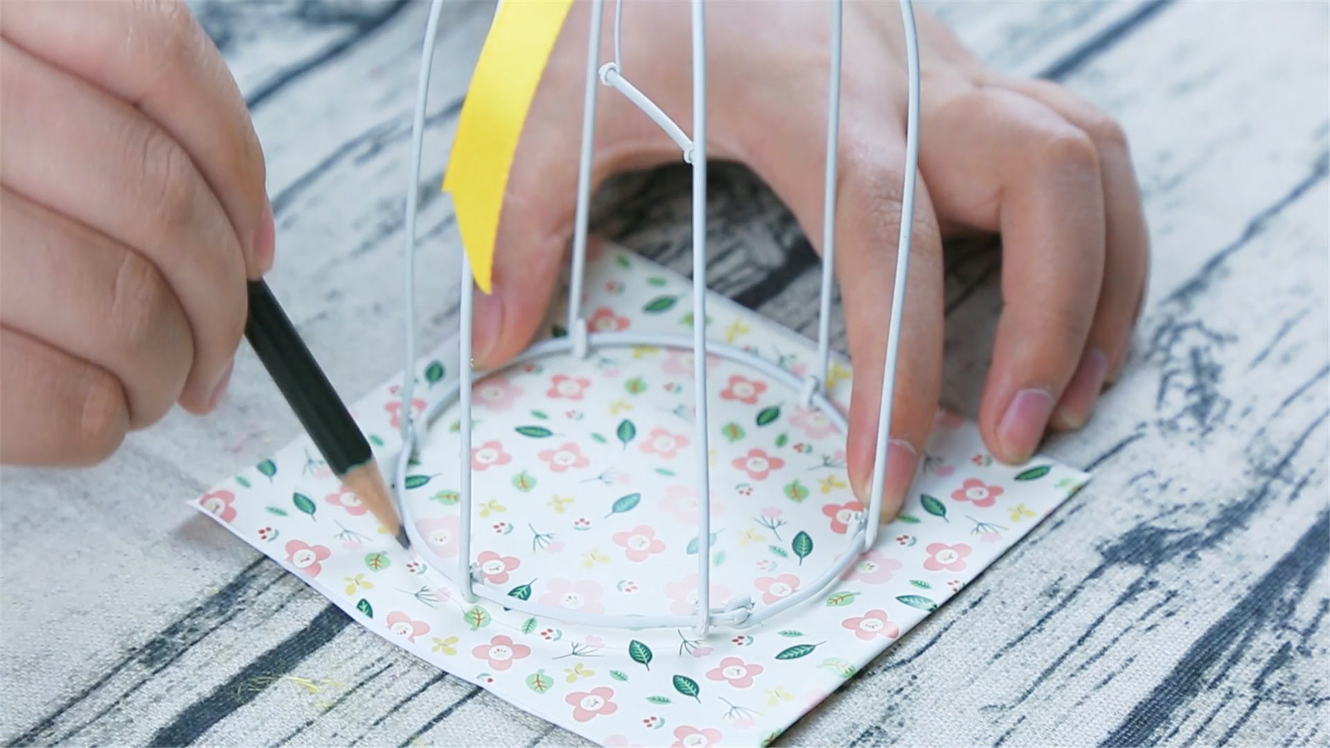 鸟笼改造饰品,自制diy阳台鸟笼教程