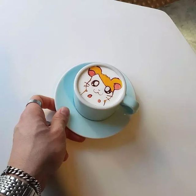 啊啊啊！喝咖啡时，我竟不谨慎“喝”了一幅名画？！