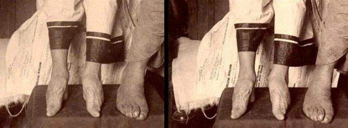 旧习俗裹小脚,古人裹脚鞋