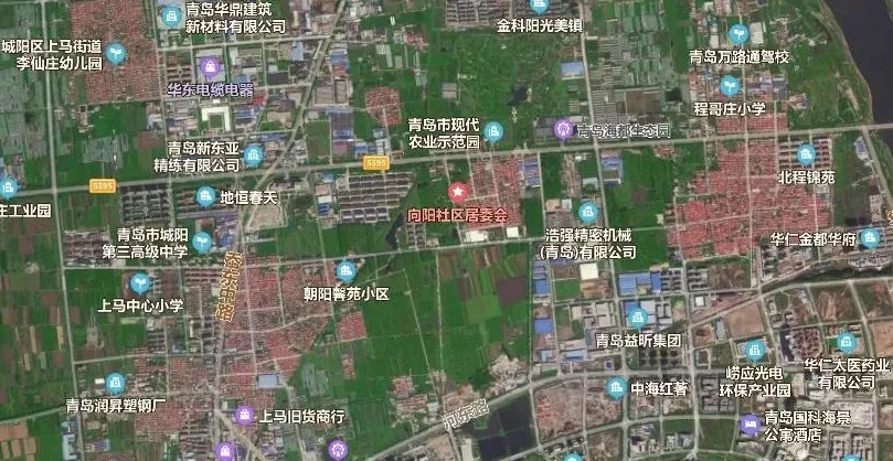 城阳西北部片区2021年规划图,城阳区28个重点项目