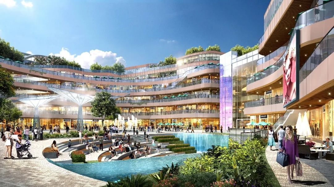 古越山水与现代商业的完美结合，城市购物社交新空间蕴意而来
