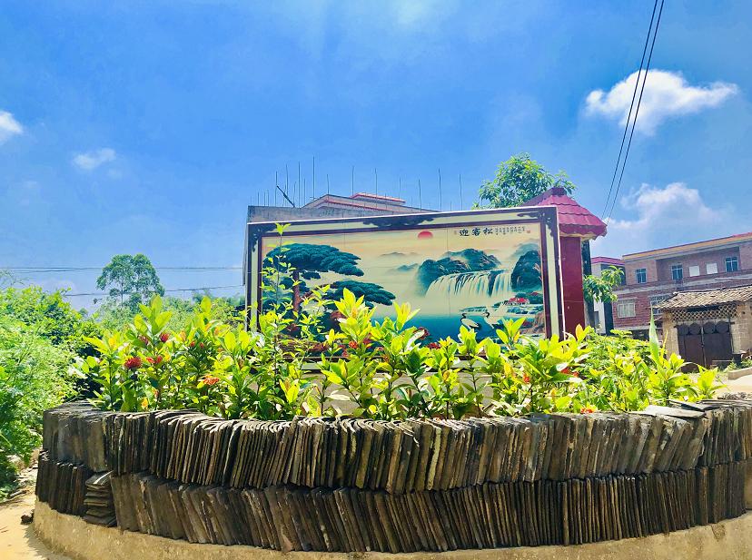 这个村子真美图片,村子里的风景真美