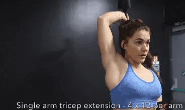 手臂粗怎么减只要一个动作,女生手臂肌肉发达怎么减