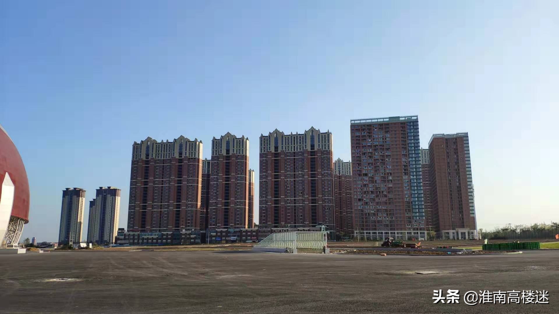 淮南奥体中心板块,淮南奥体中心建筑面积