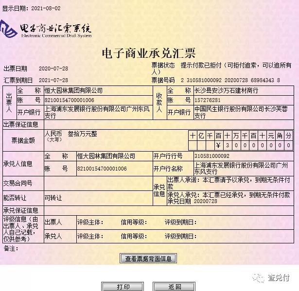 暴雷！恒大集团商票严重逾期深陷困境，十几万元都付不了