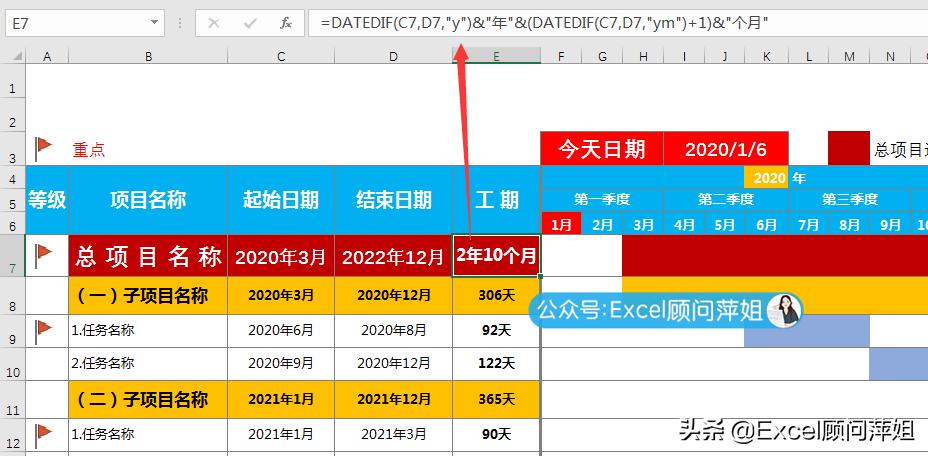 施工进度表格制作教程,建筑工地进度月报表怎么做