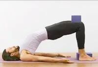 瑜伽桥式跟练,瑜伽里怎样做桥式才是正确的