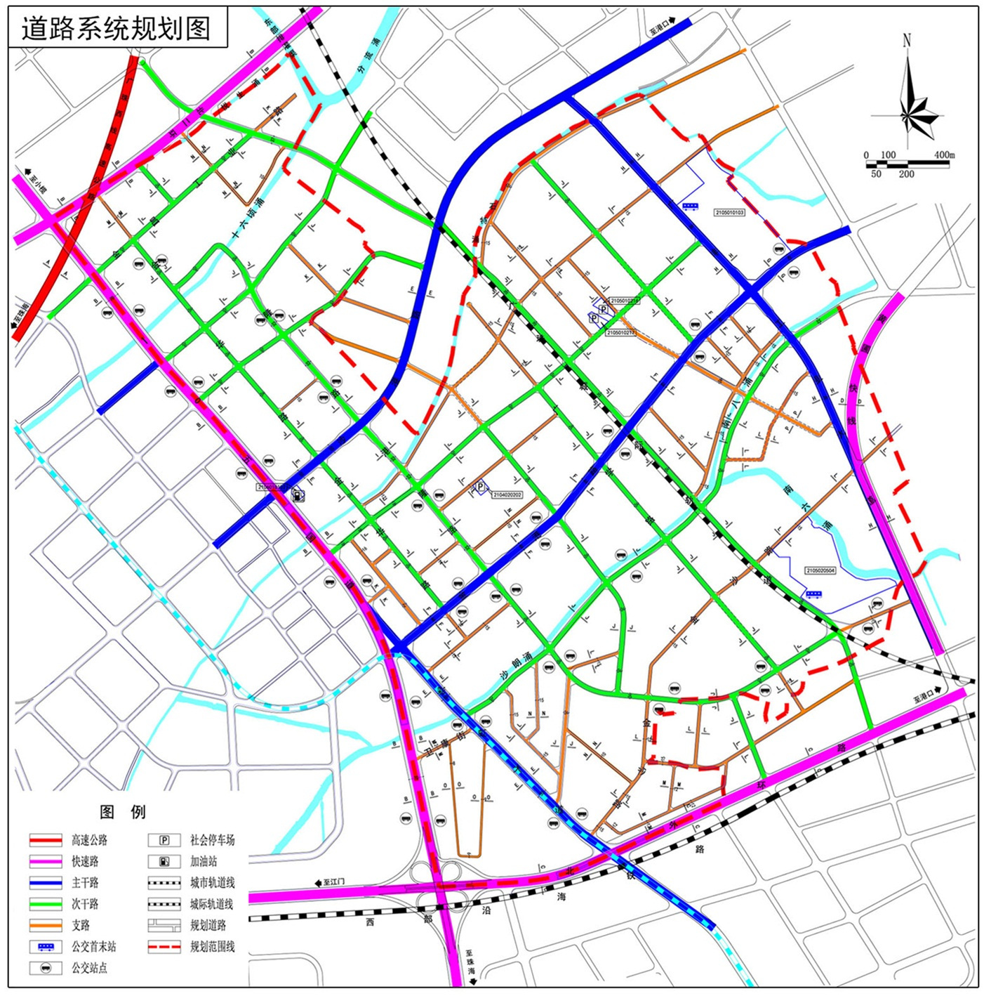 中山市西区沙朗规划图最新,中山沙朗控规图