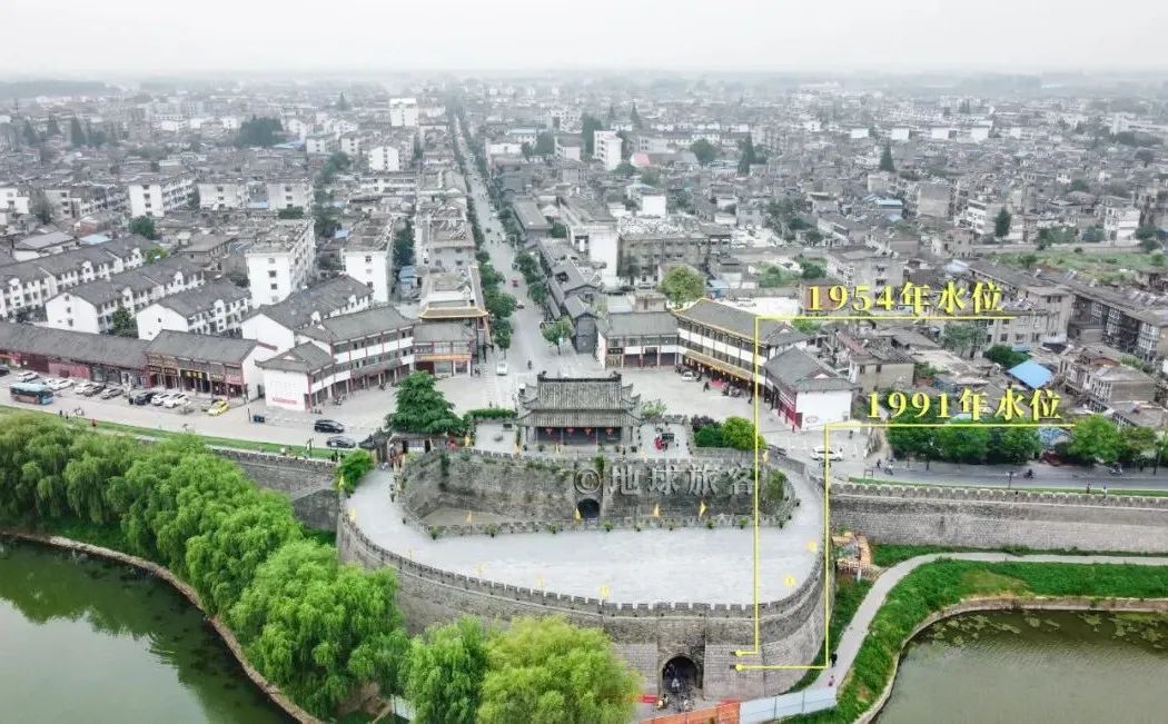 安徽寿县老城墙历史,安徽寿县千年古城