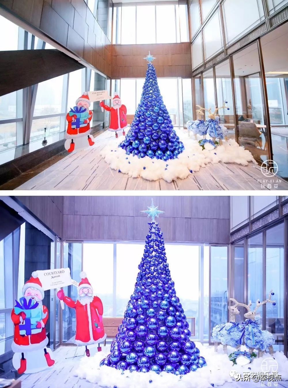 西安圣诞好去处,西安圣诞美陈