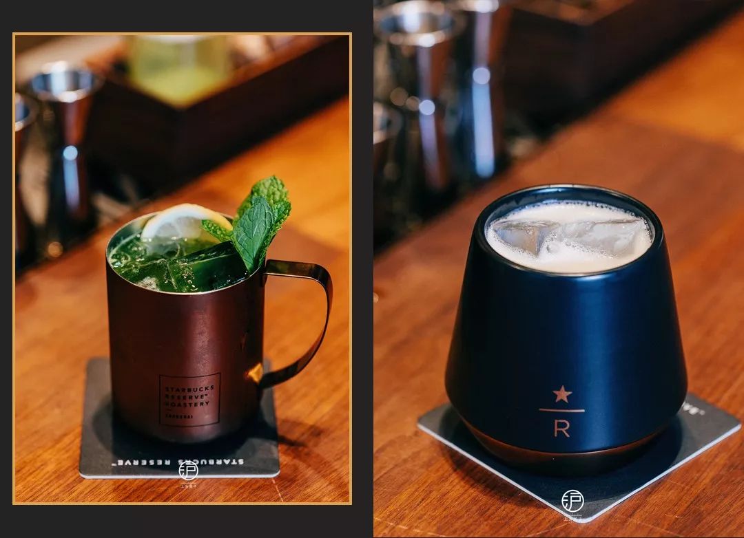星巴克调酒之夜上海,星巴克旗舰店特饮
