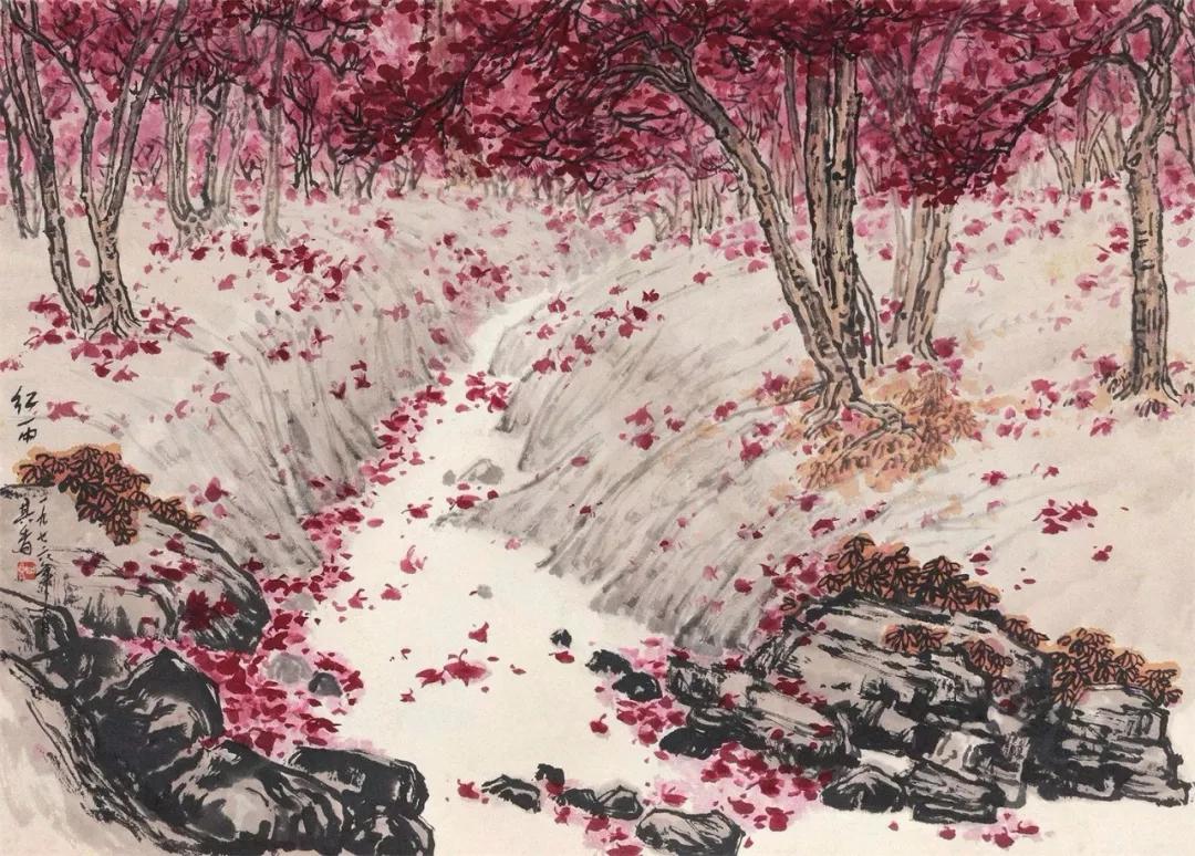 水墨画夜景欣赏,画夜景最好的中国画