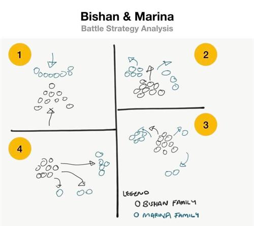 两水獭家族打群架,两个水獭家族之间的战争完整版
