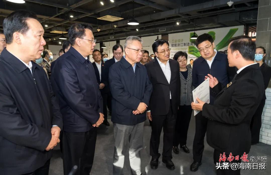 率团在浙江学习考察时，沈晓明强调了四个“对标学习”