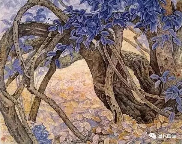 金鸿钧花鸟牡丹作品,金鸿钧工笔牡丹春晓图片