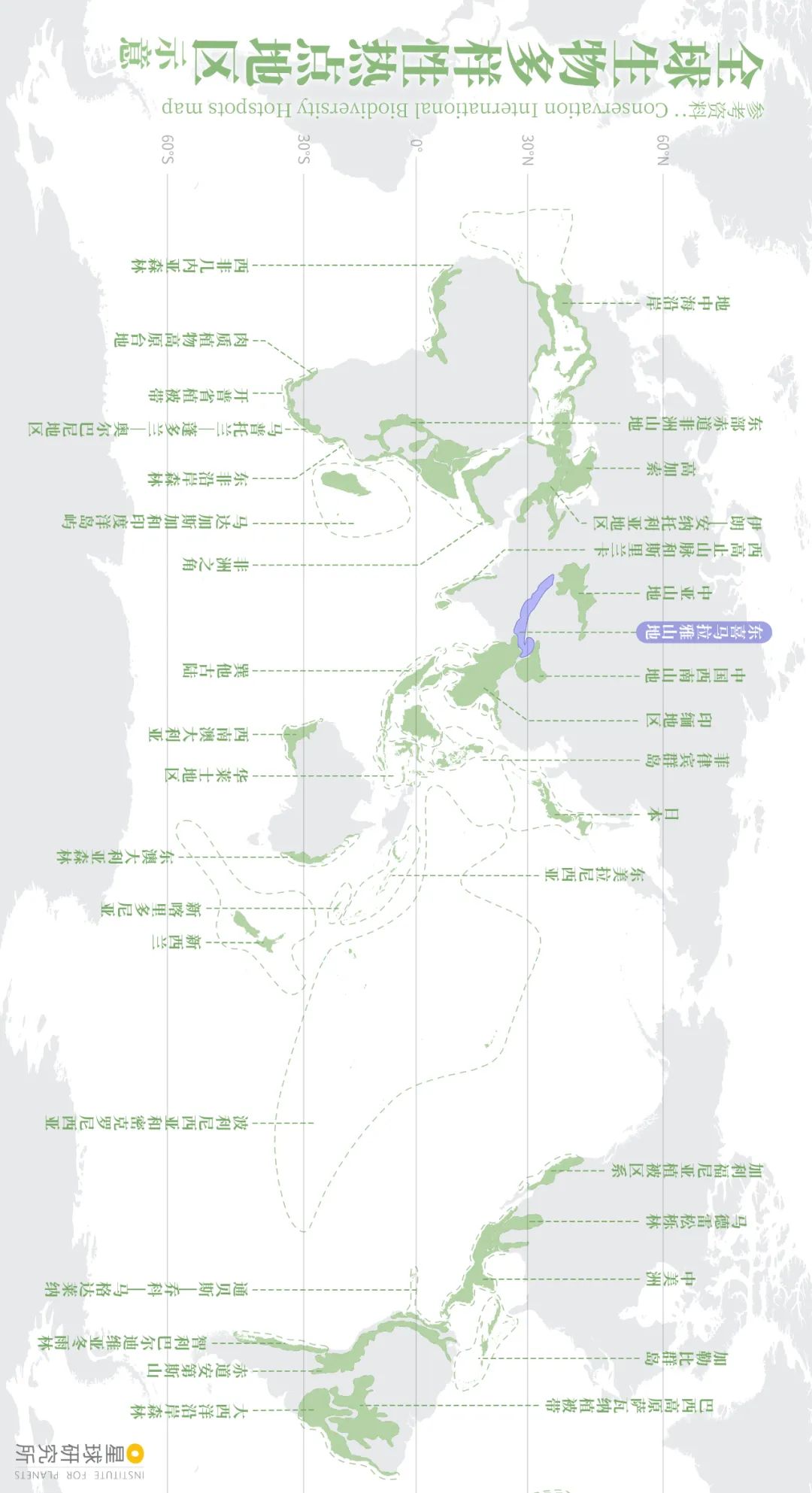 伟大的喜马拉雅山歌曲,喜马拉雅山脉全景图片及山名