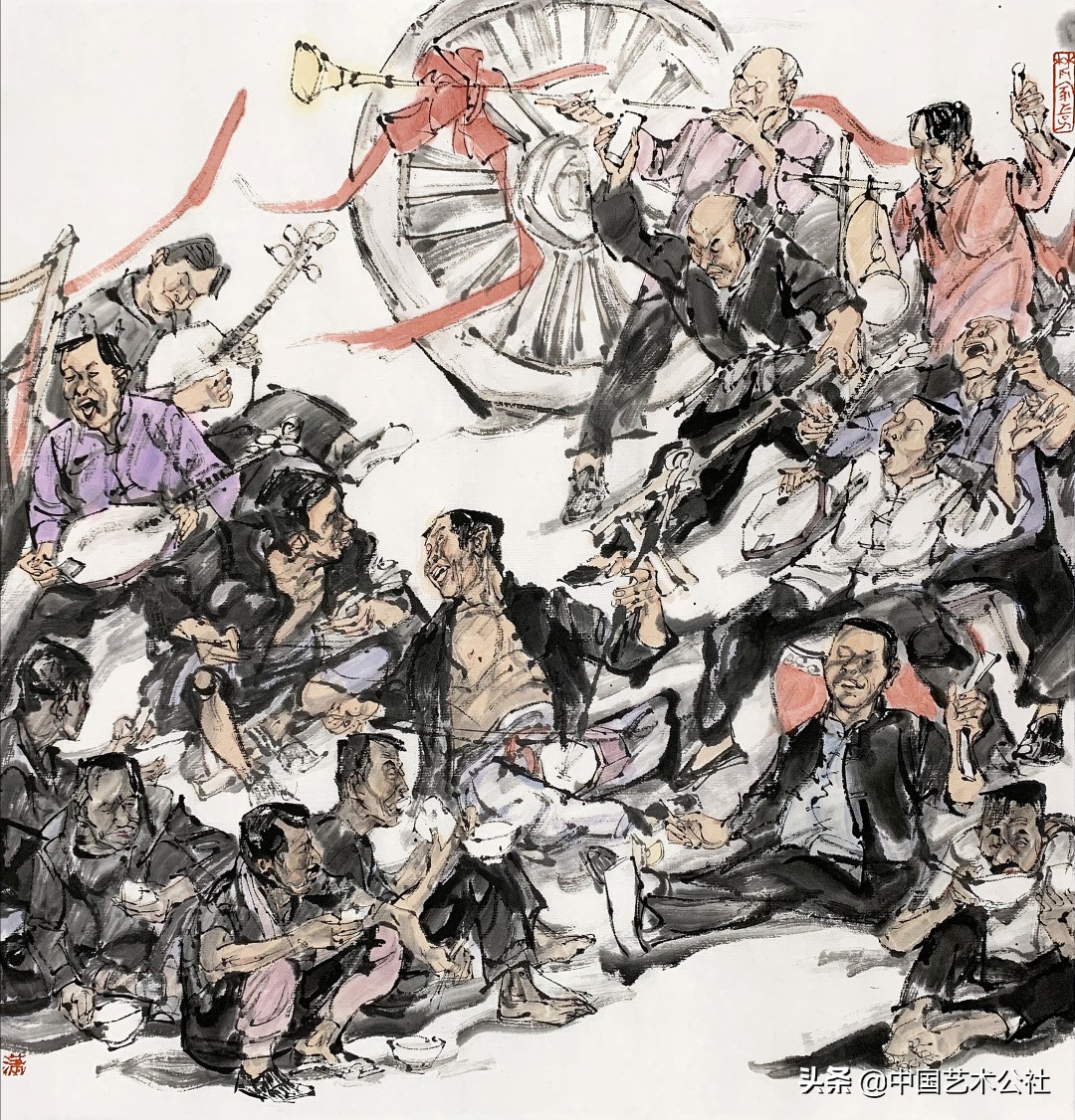 百人百画延安颂：庆祝中国*产党共**建*党**100周年中国画学术邀请展