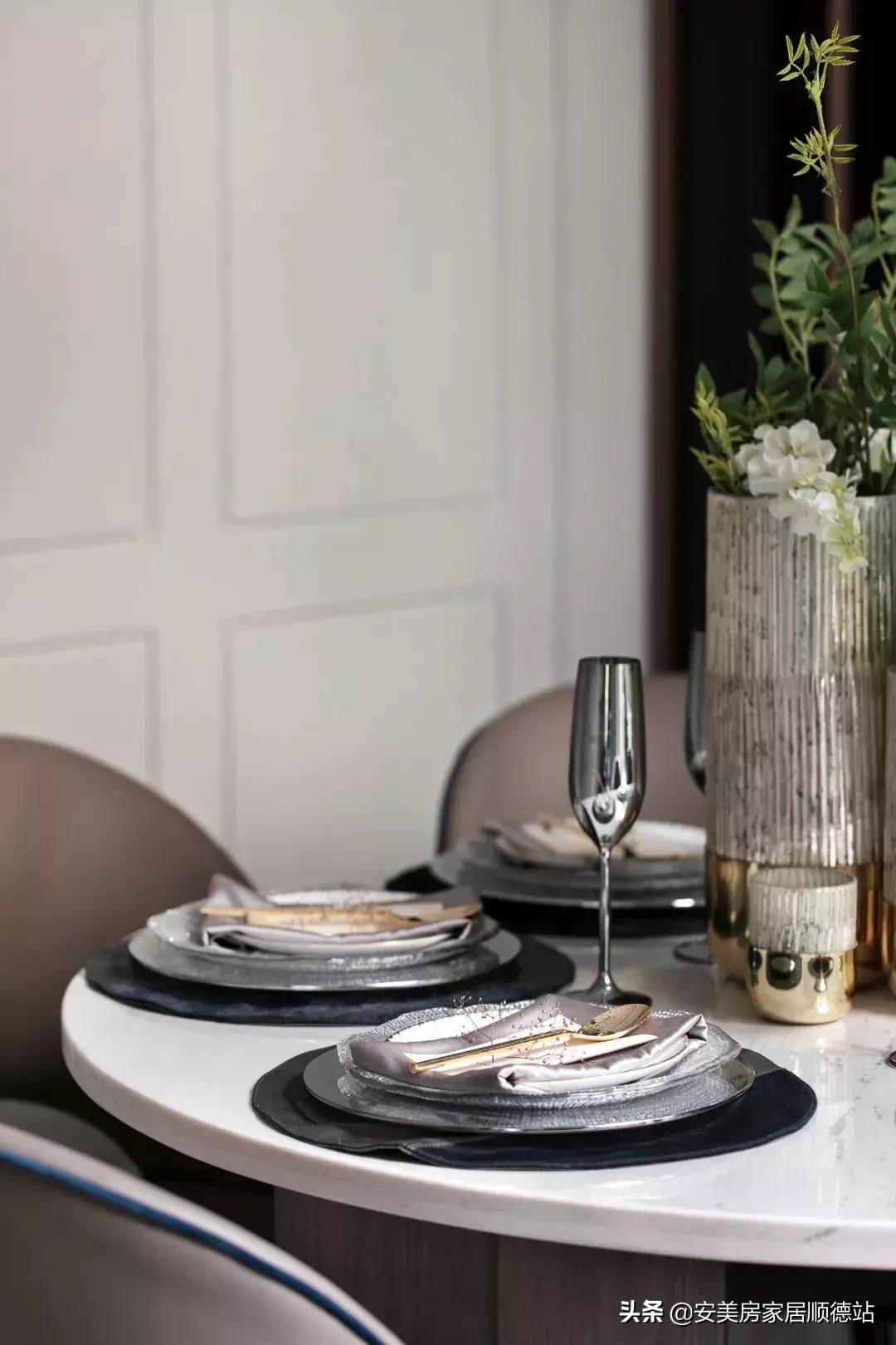 最火轻奢风格样板房别墅,家居现代轻奢别墅