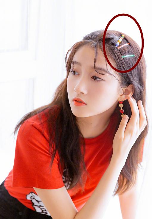 关晓彤同款发夹教程,关晓彤同款兔耳朵发夹图片