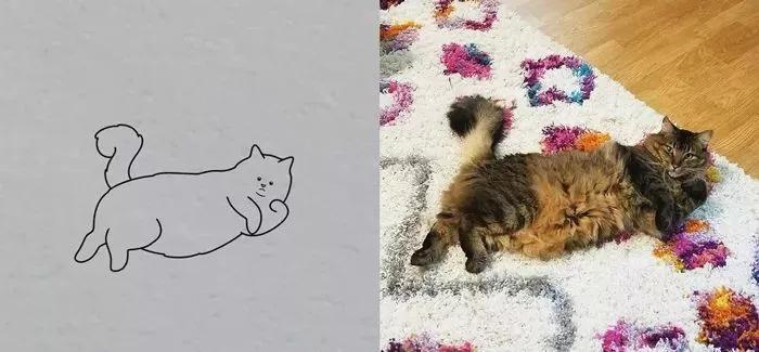 一波可爱动物简笔画,超火的简笔画动图