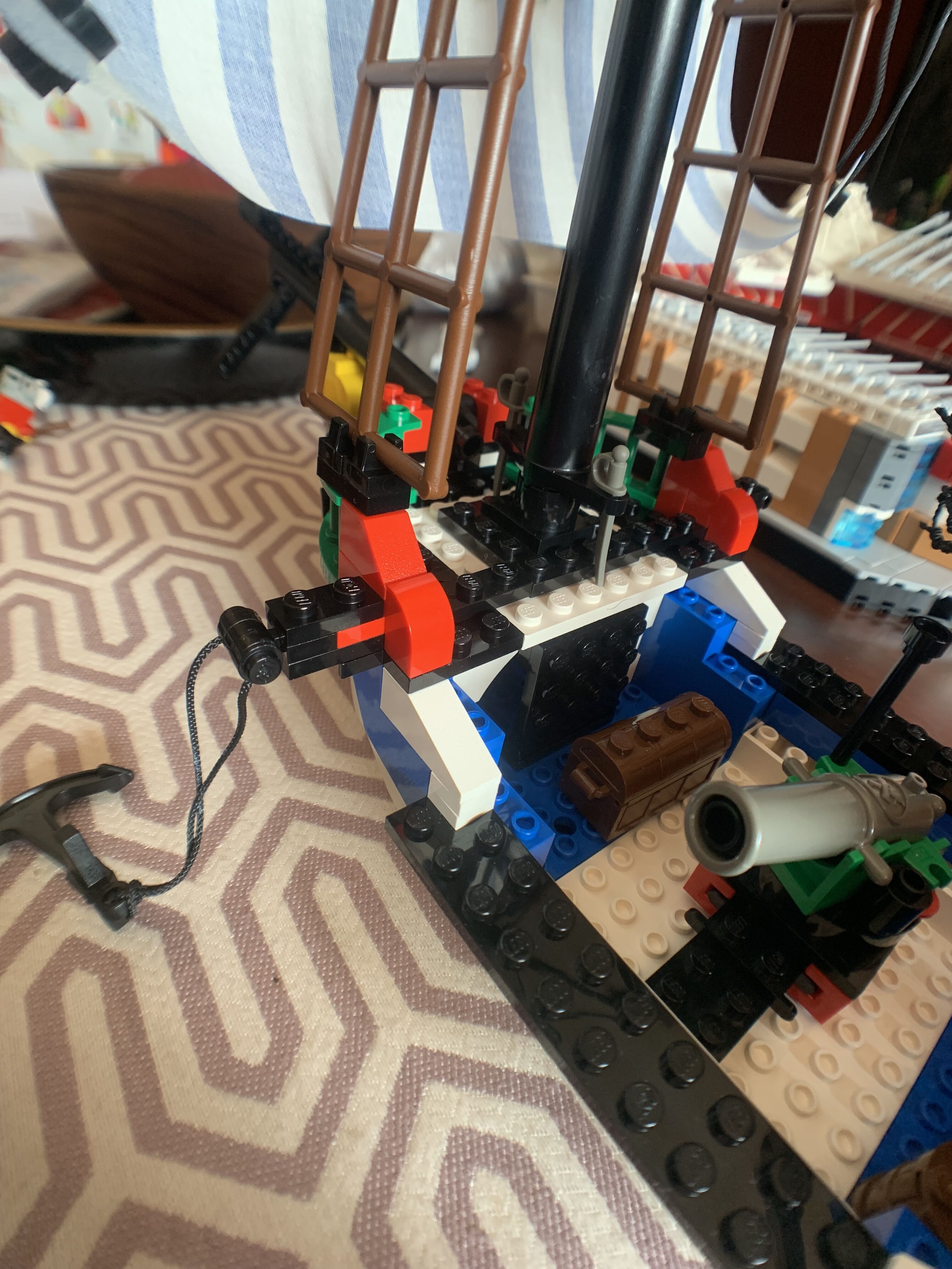 乐高加勒比海盗帝国战舰开箱测评,乐高海盗沉船测评