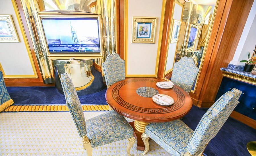 迪拜帆船酒店一晚普通房,迪拜帆船七星级酒店大套房