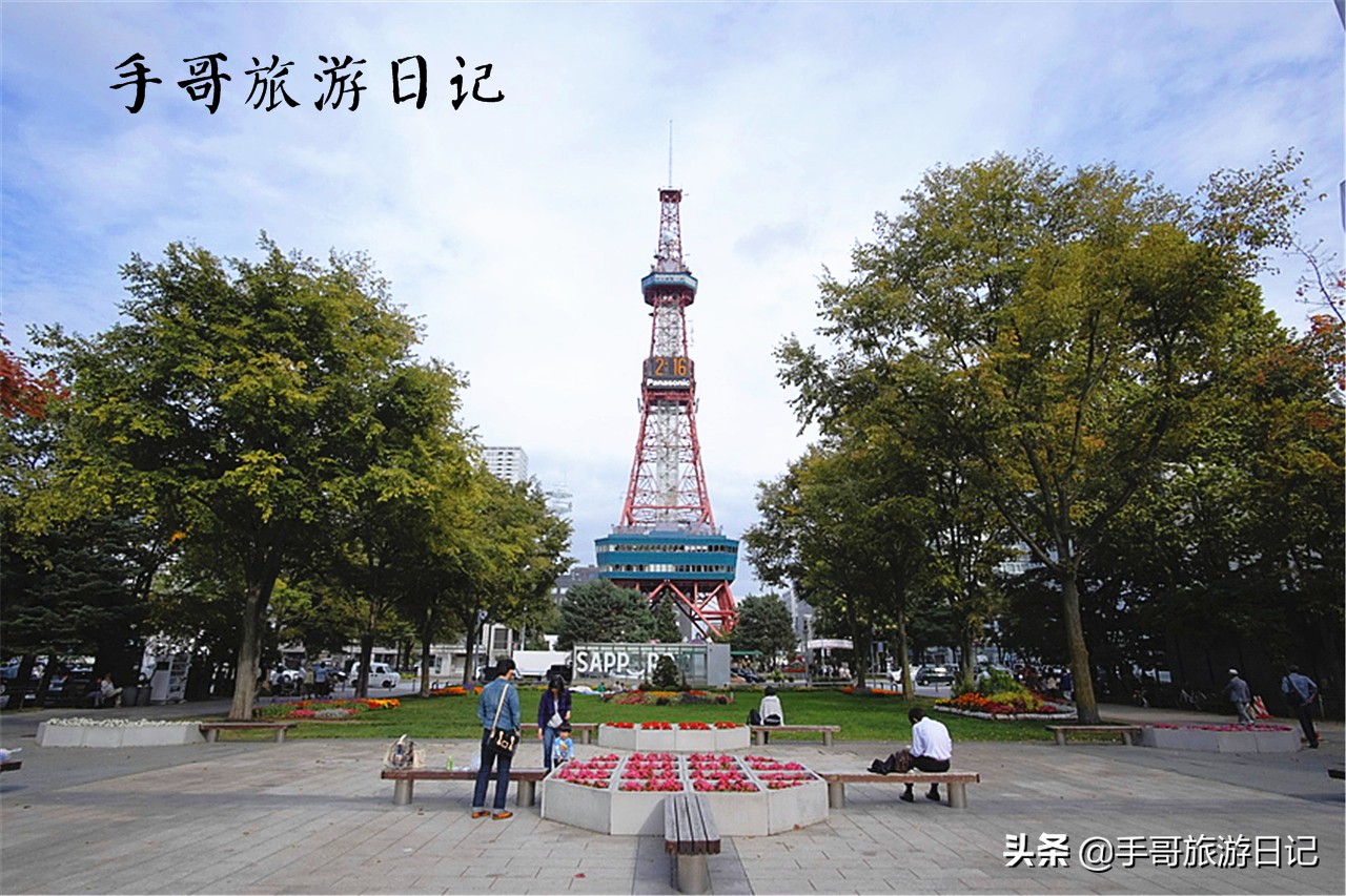 北海道电视塔,北海道札幌景点地图