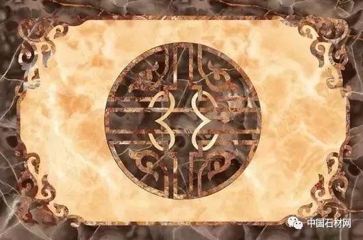 卫生间花洒水刀拼花效果图,水刀拼花图案效果图