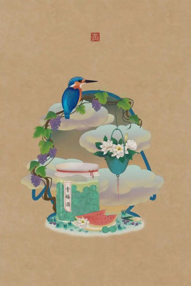 手机古风壁纸▏当QQ遇到中国风，意外的绝美。