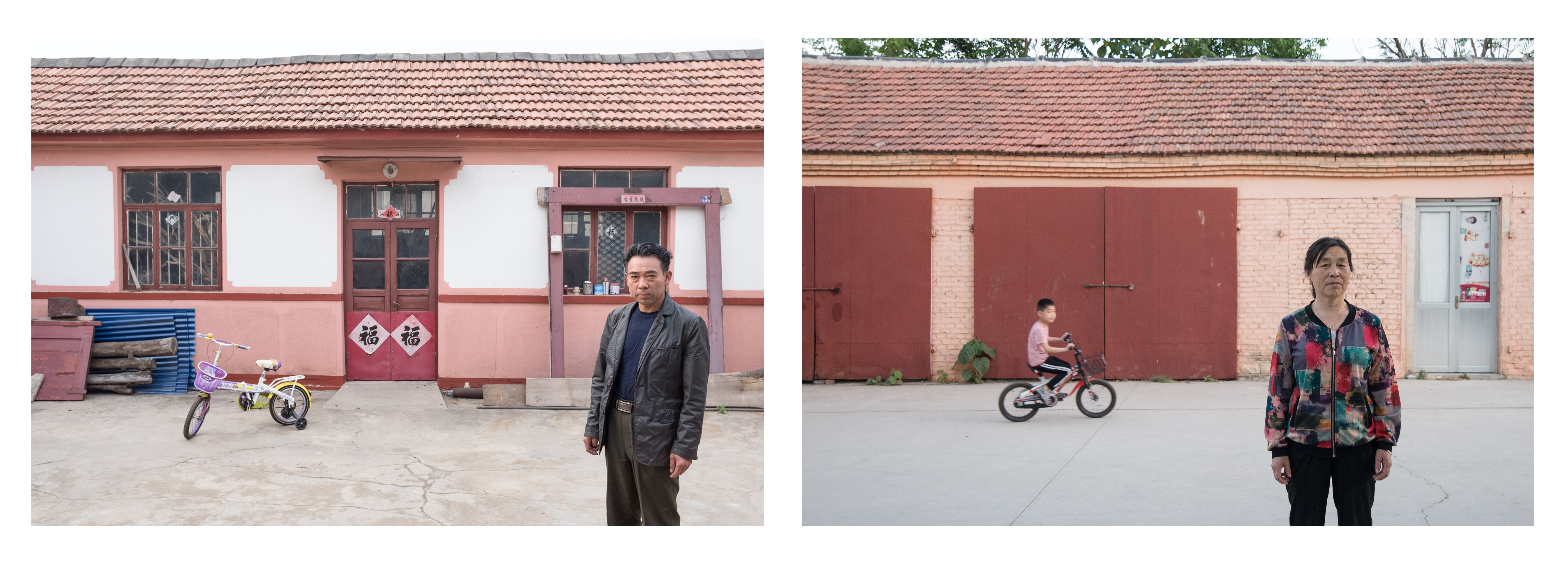 母女俩异地上学父亲留守,农村父母的真实故事图片