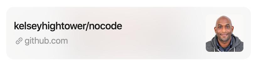 最火爆的GitHub项目nocode,最好的代码是没有代码，36.7K，周末帖